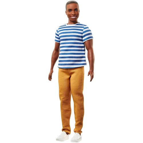 Mattel Barbie Ken Fashionistas No.18 Super Stripes Ken Κούκλα DWK44 / FTN86 887961601435