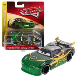 Mattel Disney/Pixar Cars 3 Conrad Camber Shiny Wax 82 Die-Cast DXV29 / FLL30 887961561296