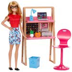 Mattel Barbie Room Doll With Glasses DVX51 / DVX52 887961376791