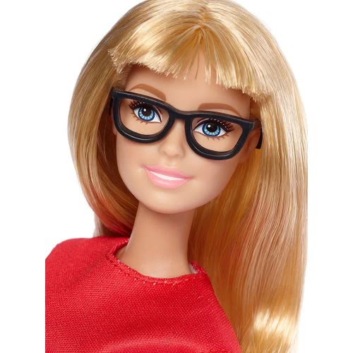 Mattel Barbie Room Doll With Glasses DVX51 / DVX52 887961376791