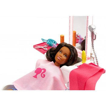 Mattel Barbie Room With Doll, Beauty Salon DVX51 / FJB37 887961531909