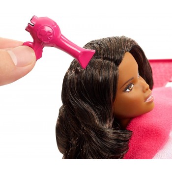 Mattel Barbie Room With Doll, Beauty Salon DVX51 / FJB37 887961531909