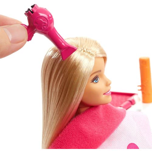 Mattel Barbie Δωμάτιο Με Κούκλα Ξανθιά, Σαλόνι Ομορφιάς DVX51 / FJB36 887961531916