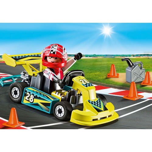 Playmobil Bαλιτσάκι Go-Kart 9322 4008789093226