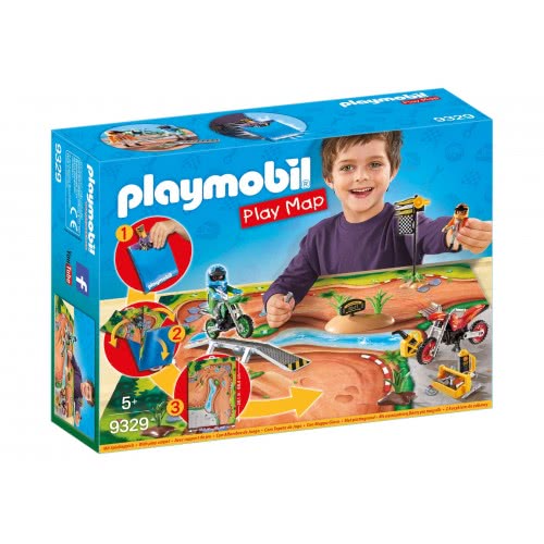 Playmobil Play Map Motocross 9329 4008789093295