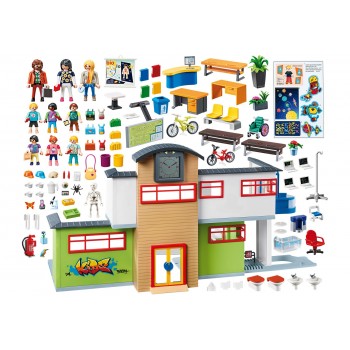 Playmobil Furnished School Buildin 9453 4008789094537