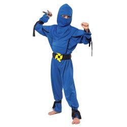Fun Fashion Carnaval Costume Ninja Warrior Blue Νο. 06 242-06 5204745242069