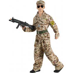 CLOWN Αποκριάτικη Στολή Κομμάντο Ερήμου - Dessert Commando Νο. 10 87810 5203359878107