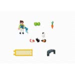 Playmobil Special Plus Κορίτσι Με Ινδικά Χοιρίδια 4794 4008789047946
