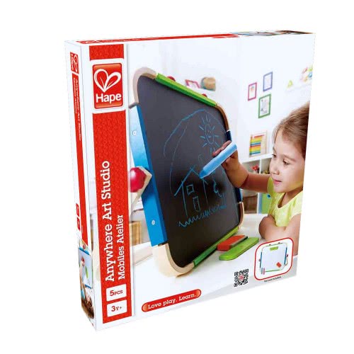 Hape Early Explorer Ξύλινος Πίνακας Anywhere Art Studio E1009 6943478010031