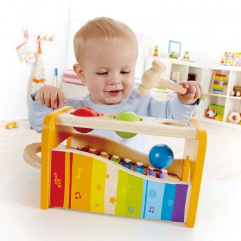 Hape Early Melodies Pound & Tap Bench E0305 6943478002340