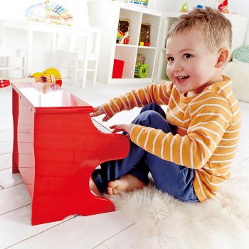 Hape Early Melodies Ξύλινο Πιάνο 18 Κλειδιά Playful Piano E0318 6943478008878