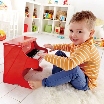 Hape Early Melodies Ξύλινο Πιάνο 18 Κλειδιά Playful Piano E0318 6943478008878