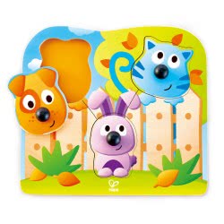 Hape Big Nose Wild Puzzle E1309 6943478018778