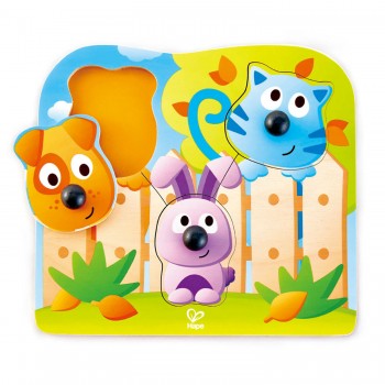 Hape Big Nose Wild Puzzle E1309 6943478018778