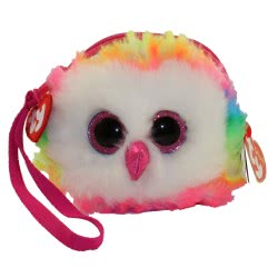 ty Beanie Boos Owen Plush Wristlet Owl Mulicolor 1607-95201 008421952014