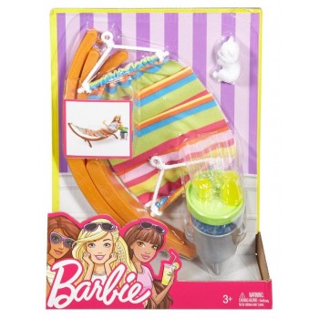 Mattel Barbie Έπιπλα Εξωτερικου Χώρου: Αιώρα DXB69 / DVX47 887961376722