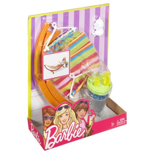 Mattel Barbie Έπιπλα Εξωτερικου Χώρου: Αιώρα DXB69 / DVX47 887961376722