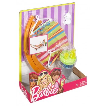 Mattel Barbie Έπιπλα Εξωτερικου Χώρου: Αιώρα DXB69 / DVX47 887961376722
