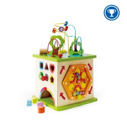 Hape Totally Amazing Country Critters Play Cube E1810 6943478008915