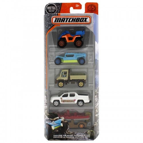 Mattel Αυτοκινητάκια - Σετ Των 5 Σε 3 Σχέδια C1817 027084092950
