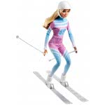 Mattel Barbie Pink Passport Winter Skier Doll FDR57 887961475678