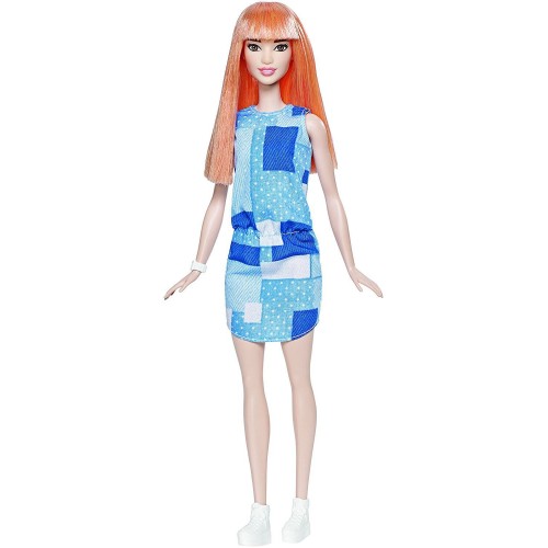 Mattel Barbie Fashionistas Patchwork Denim Αυθεντική Κούκλα FBR37 / DYY90 887961426410