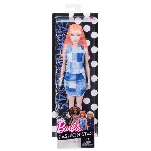 Mattel Barbie Fashionistas Patchwork Denim Αυθεντική Κούκλα FBR37 / DYY90 887961426410