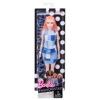 Mattel Barbie Fashionistas Patchwork Denim Αυθεντική Κούκλα FBR37 / DYY90 887961426410