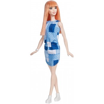Mattel Barbie Fashionistas Patchwork Denim Αυθεντική Κούκλα FBR37 / DYY90 887961426410