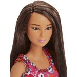 Mattel Barbie Μοντέρνα Φορέματα-Κόκκινο Φόρεμα, Μελαχρινή Κούκλα T7439 / DVX90 887961377149