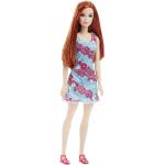 Mattel Barbie Μοντέρνα Φορέματα-Μπλε Φόρεμα, Κοκκινομάλλα Κούκλα T7439 / DVX91 887961377163