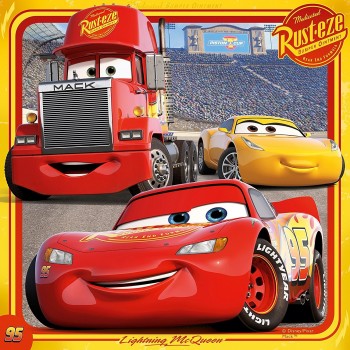 Ravensburger Παζλ 3X49τεμ. Cars 3 08015 4005556080151
