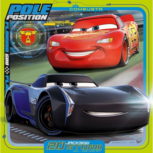Ravensburger Παζλ 3X49τεμ. Cars 3 08015 4005556080151