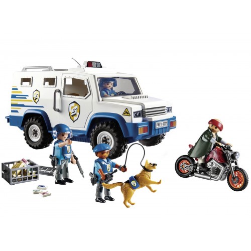 Playmobil Όχημα Χρηματαποστολής(9371) & Λαμπάδα(89501070) 10577 4008789105776