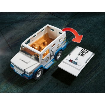 Playmobil Όχημα Χρηματαποστολής(9371) & Λαμπάδα(89501070) 10577 4008789105776