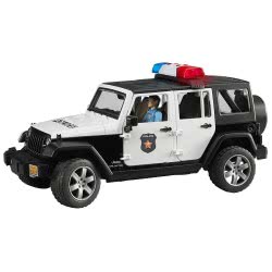 bruder Jeep Wrangler Unlimited Rubicon Αστυνομίας Με Αστυνομικό 02526 4001702025267