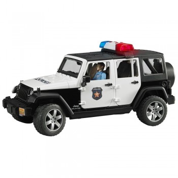 bruder Jeep Wrangler Unlimited Rubicon Αστυνομίας Με Αστυνομικό 02526 4001702025267