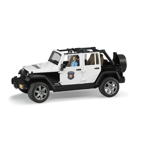 bruder Jeep Wrangler Unlimited Rubicon Αστυνομίας Με Αστυνομικό 02526 4001702025267