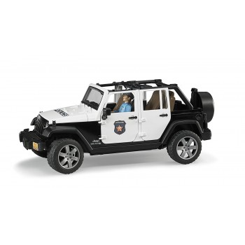 bruder Jeep Wrangler Unlimited Rubicon Αστυνομίας Με Αστυνομικό 02526 4001702025267