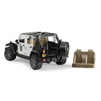 bruder Jeep Wrangler Unlimited Rubicon Αστυνομίας Με Αστυνομικό 02526 4001702025267