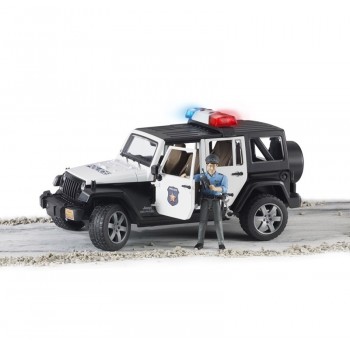 bruder Jeep Wrangler Unlimited Rubicon Αστυνομίας Με Αστυνομικό 02526 4001702025267