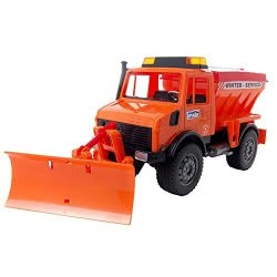 bruder Φορτηγό Εκχιονιστικό Mercedes Unimog 02572 4001702025724