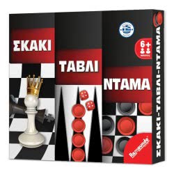 Remoundo Σκάκι-Τάβλι-Ντάμα Ελληνικό Προϊόν Σ.000.002 5204153000022