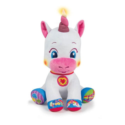 Clementoni Baby Educational Baby Toddler Interactive Plush Unicorn For 6+ Months 1000-63633 8005125636334