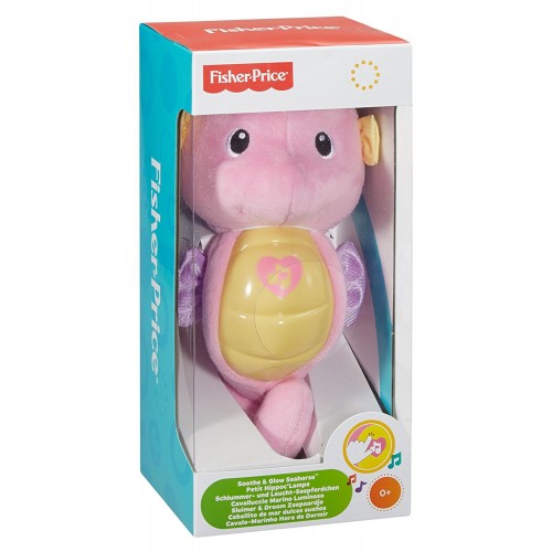Mattel Φωτεινό Αλογάκι Της Θάλασσας Ροζ DGH84 / DGH83 887961192568