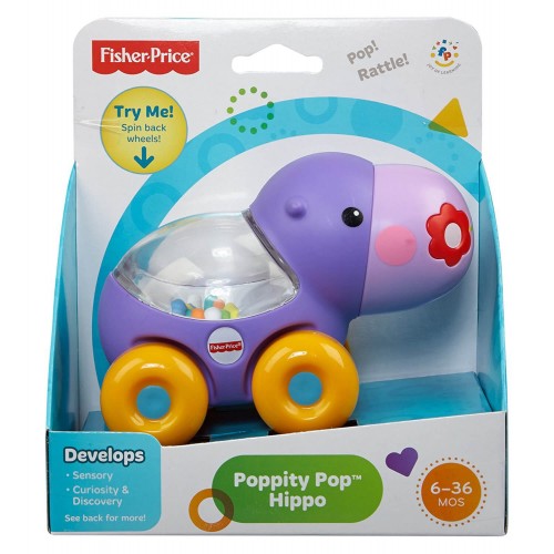 Mattel Οχηματάκια Poppity Pop Ιπποπόταμος BGX29 / BGX30 746775332310