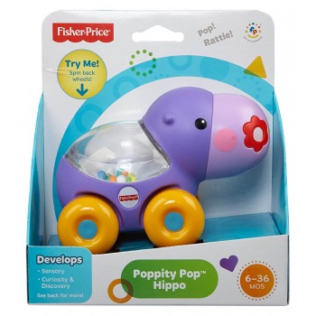 Mattel Οχηματάκια Poppity Pop Ιπποπόταμος BGX29 / BGX30 746775332310
