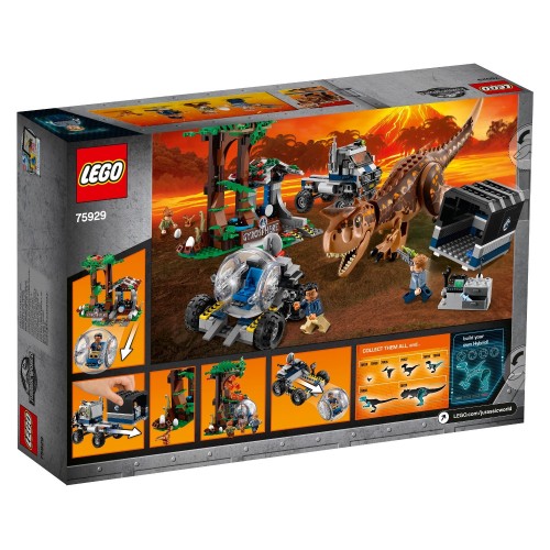 LEGO Jurassic World Διαφυγή Καρνόταυρου Από Τη Γυρόσφαιρα 75929 5702016110241