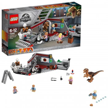 LEGO Jurassic World Jurassic Park Καταδίωξη Βελοσιράπτορα 75932 5702016110272